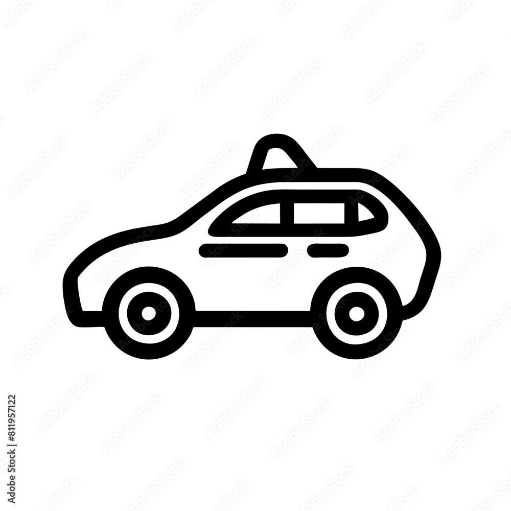 Car Outline Icon Car Outline Icon