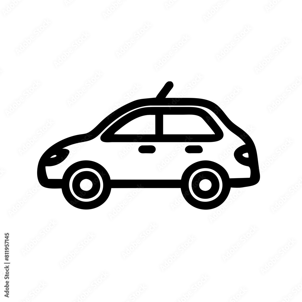 Car Outline Icon Car Outline Icon