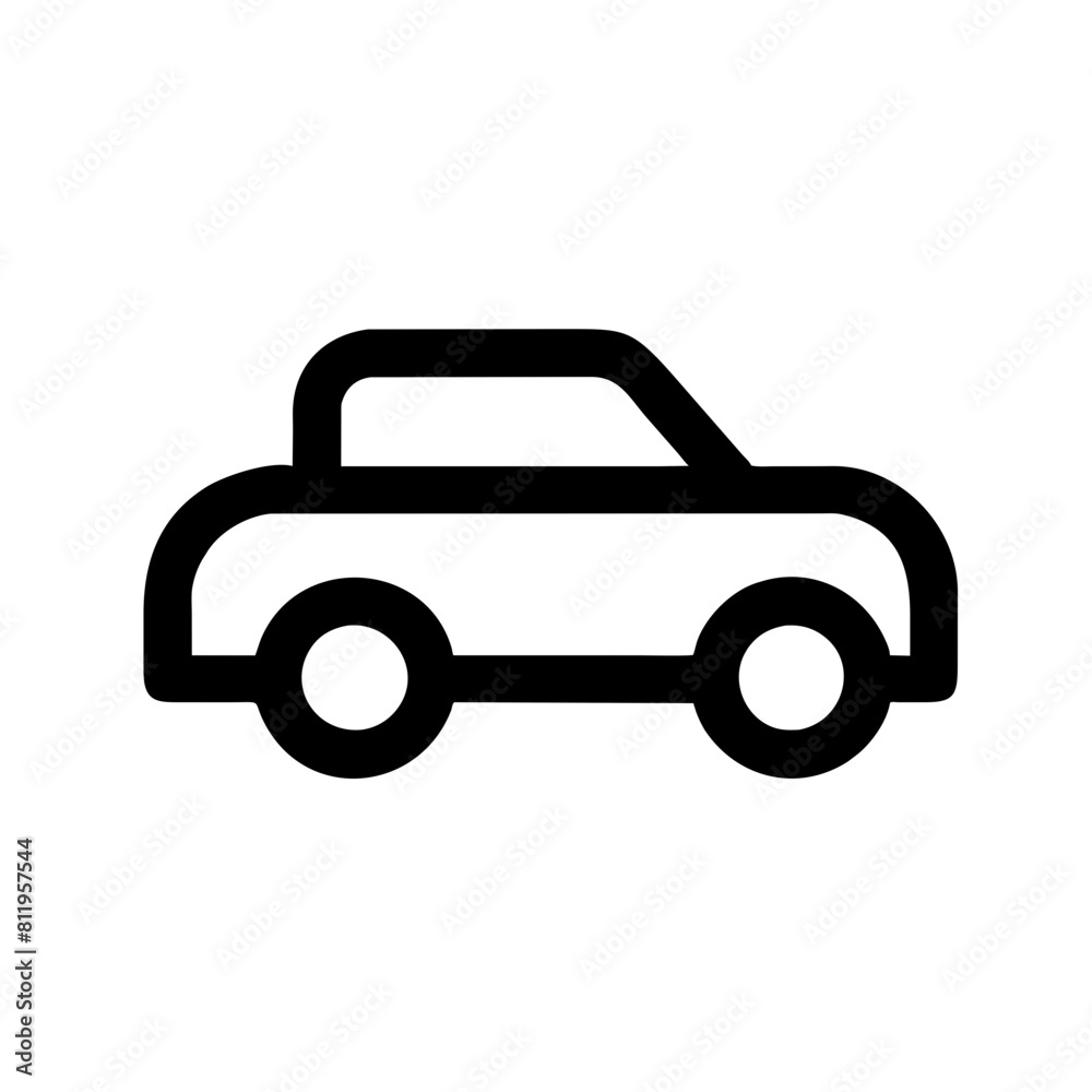 Car Outline Icon Car Outline Icon