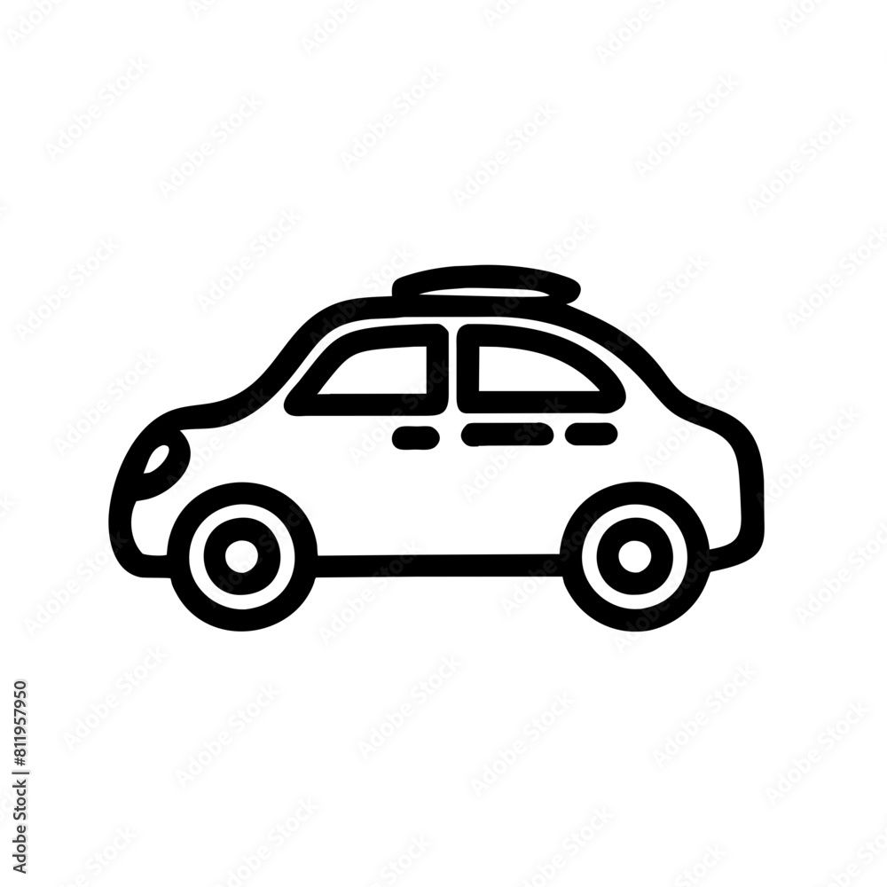 Car Outline Icon Car Outline Icon