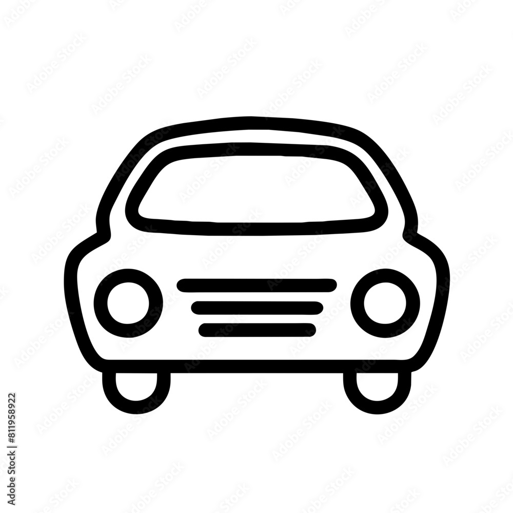 Car Outline Icon