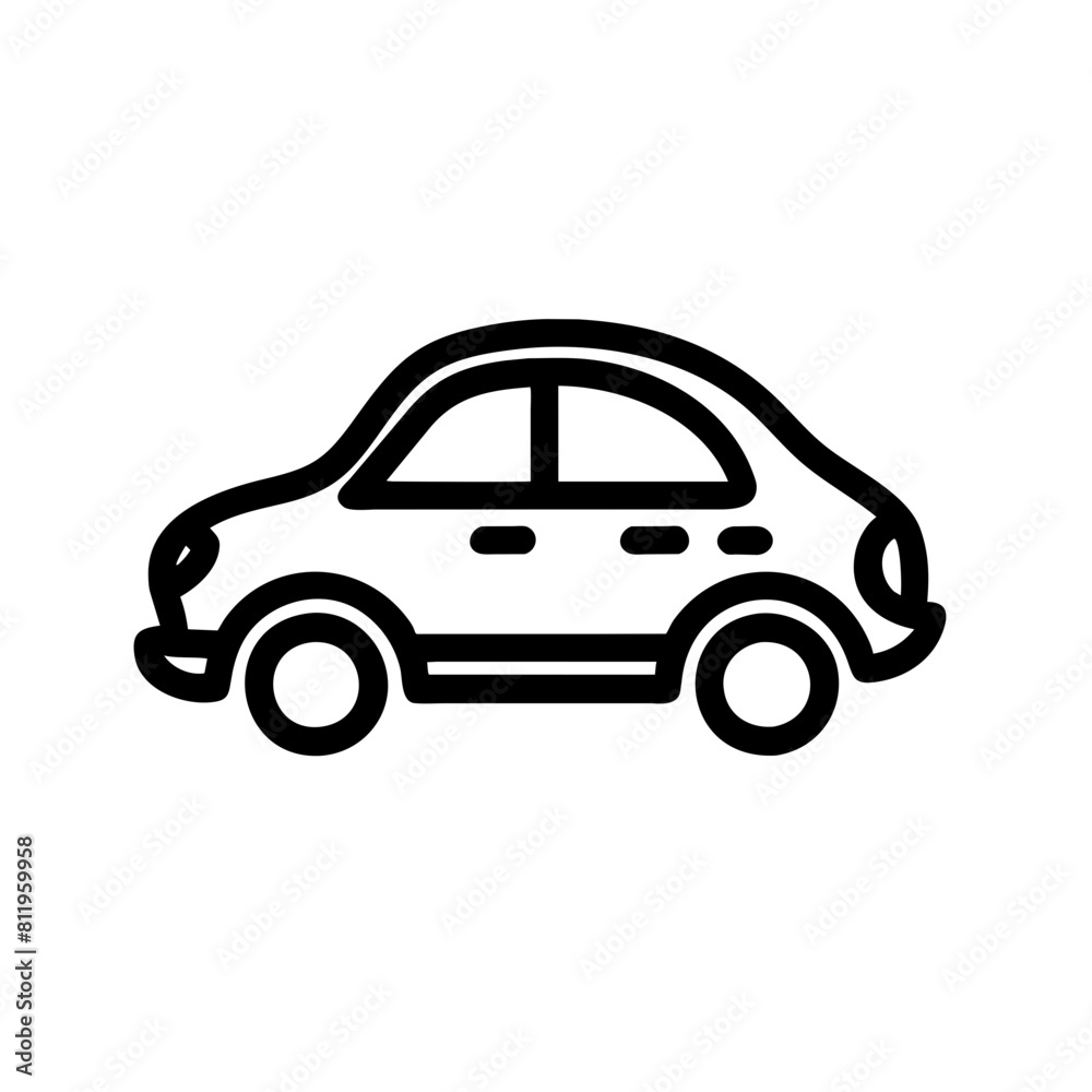 Outline Car Icon