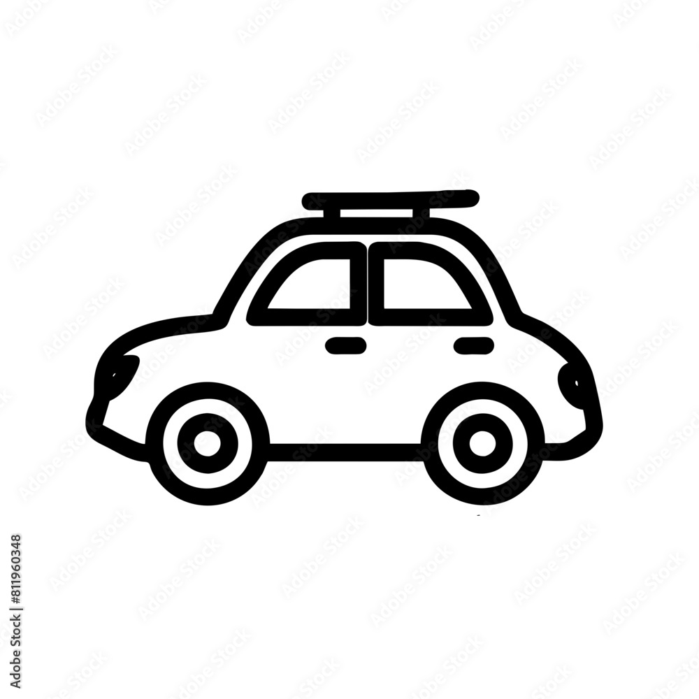 Car Outline Icon Car Outline Icon