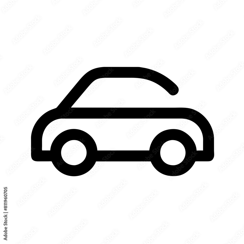 Car Outline Icon Car Outline Icon