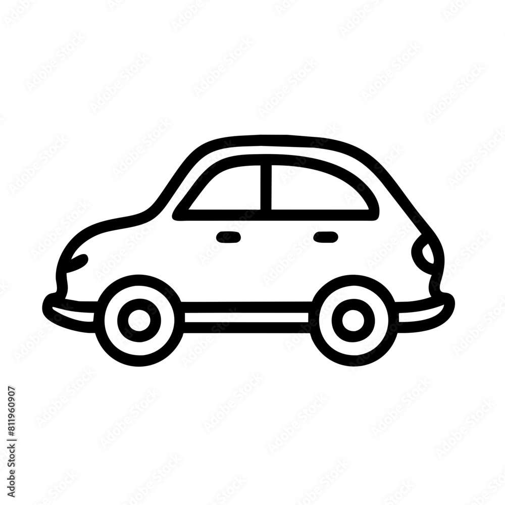 car outline Icons car outline Icons