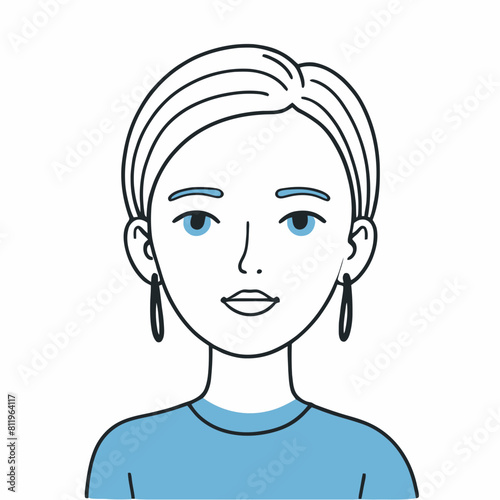 Vector illustration of a cute Character for toddlers