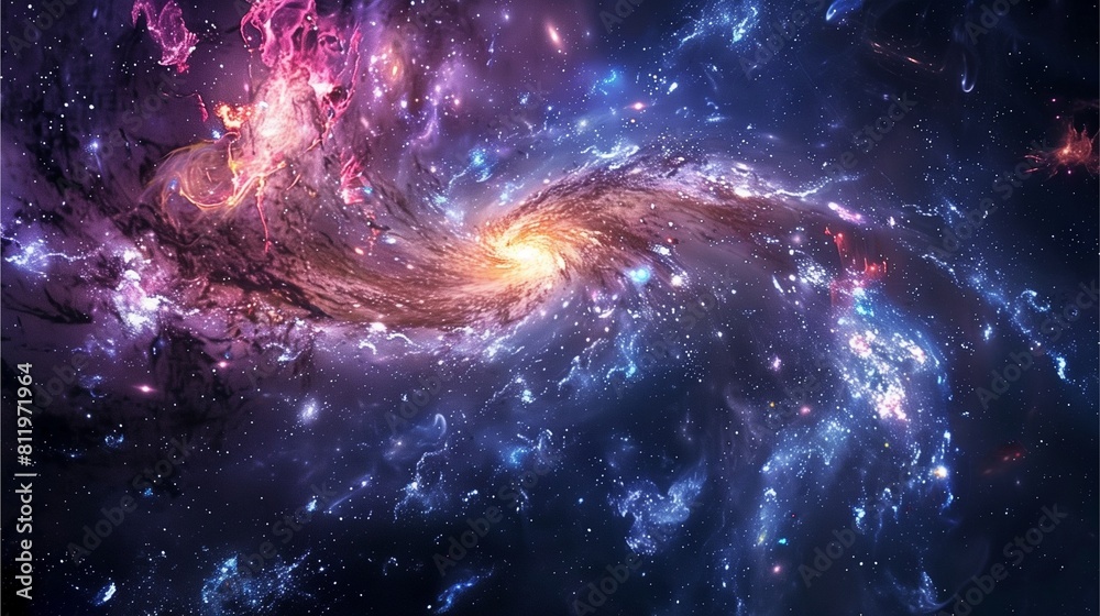 A dreamscape of cosmic wonders. A dreamscape of cosmic wonders.