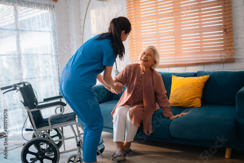 Senior Woman Receives Medic...