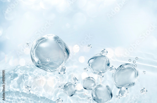 bubble and molecule