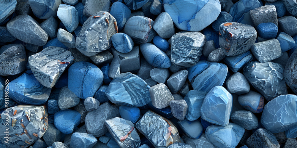 Blue Pattern Rock Simple Abstract, Background, Blue, Pebbles, Stone, Texture, Rock, Surface ...