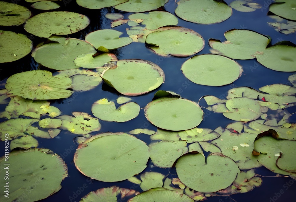 Lilly Pads on a Lake Lilly Pads on a Lake