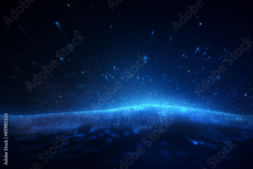 Abstract technology mesh digital line electronic network data innovation concept background.