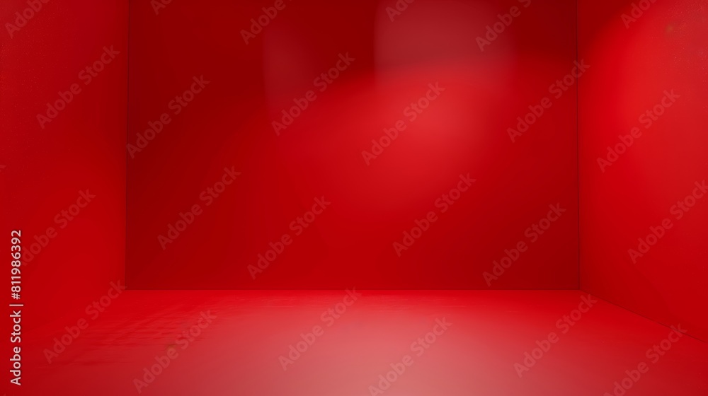 Stylish Red Backdrop for Fashion Photography Generative AI Stylish Red Backdrop for Fashion Photography Generative AI