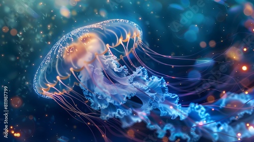 Glowing Jellyfish