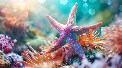 Starfish on a Coral Reef © Ravikan