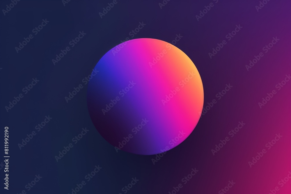 Dark Purple Gradient Background for Presentations Generative AI