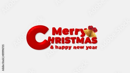 Merry Christmas and Happy New Year Greetings (ID: 811996735)