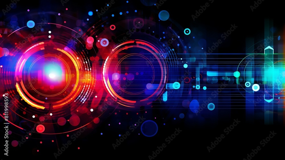 abstract technology communication concept background
