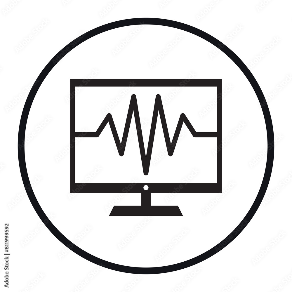 monitor with graph monitor with graph