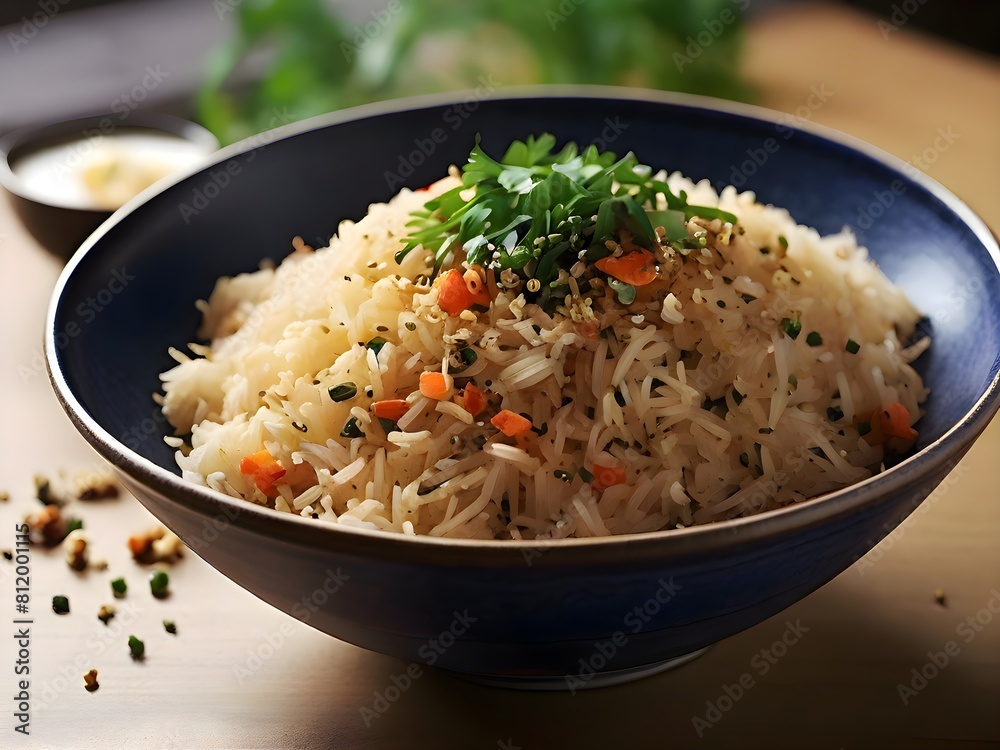 rice with vegetables and herbs rice with vegetables and herbs