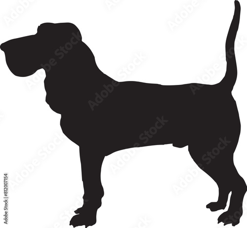 Dogs Silhouettes. walk, training, men, human, exhibition, owner, figure, display, groups, contour, people, lifestyle, outdoors, leash, fun, sitting, friendly, dachshund, domestic, character, illustrat