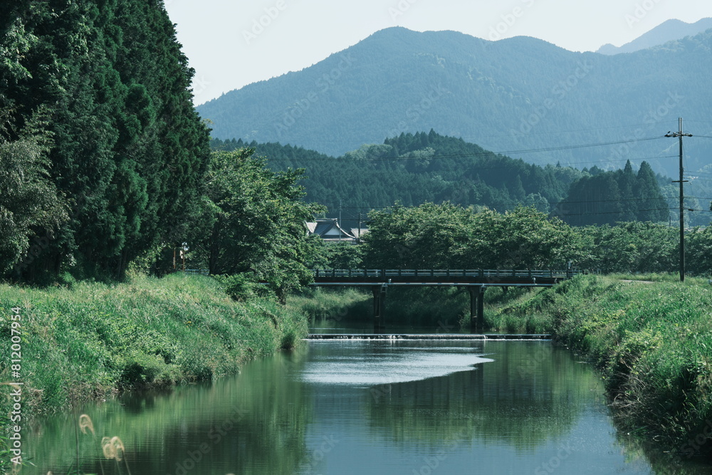 Fototapeta premium 奈良の田舎の風景その1