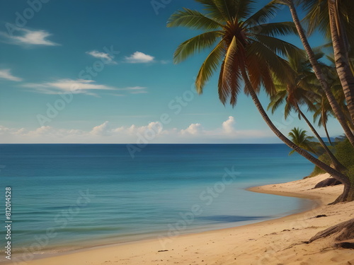 background template in summer-themed