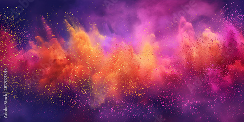 abstract background Beautiful background for Holi party advertising
