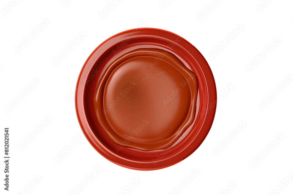 red wax seal red wax seal