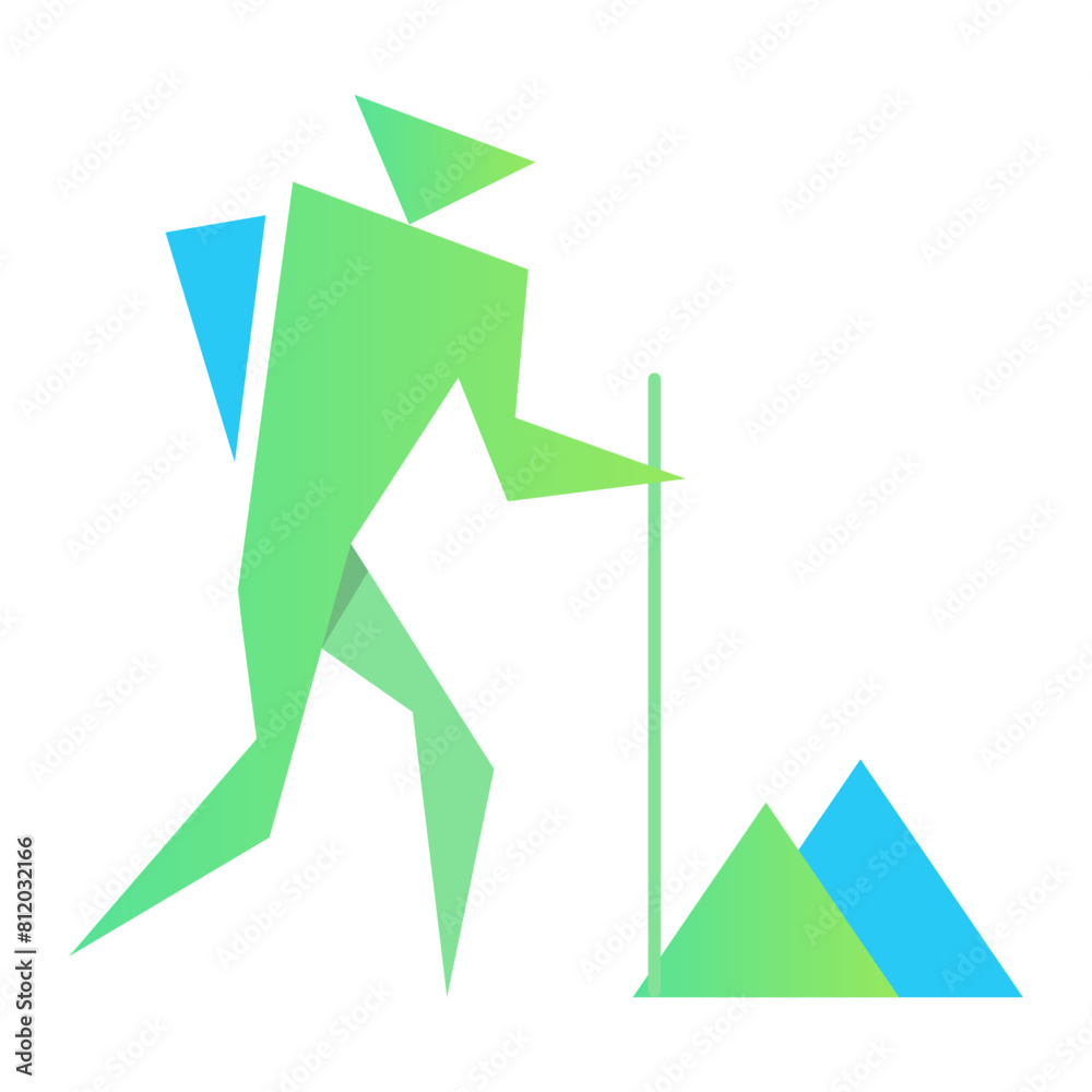 hiking sport icon hiking sport icon