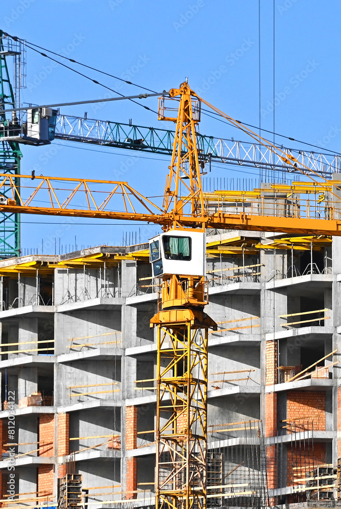 Building construction site Building construction site