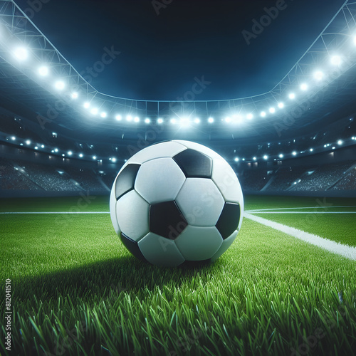 soccer ball on grass