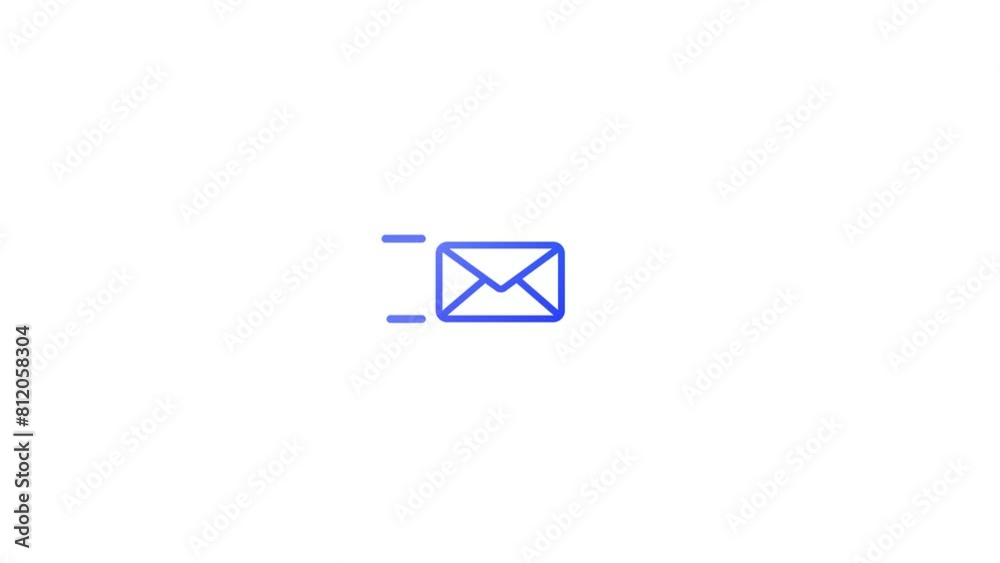 Mail box moving animation, sending letter animation, message box, Send mail . Mail box moving animation, sending letter animation, message box, Send mail .