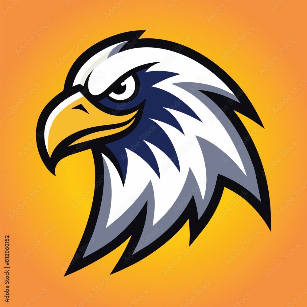 Eagle mascot logo eagle vector illustration Eagle mascot logo eagle vector illustration
