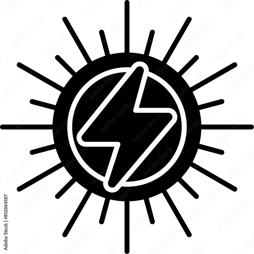 Solar Energy Icon Solar Energy Icon