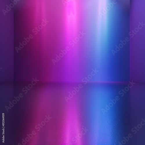 Vibrant Purple and Blue Gradient Background for Creative Projects Generative AI