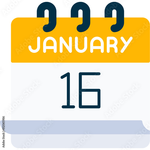 January 16 Icon