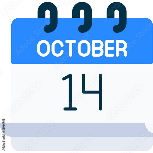 October 14 Icon
