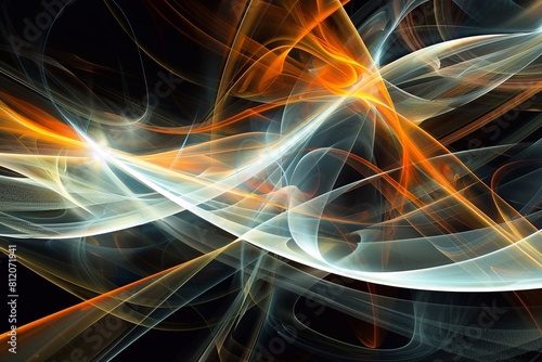 Fitness: Dynamic abstract lines that convey a sense of movement and energy. abstract backgrounds © Ирина Курмаева
