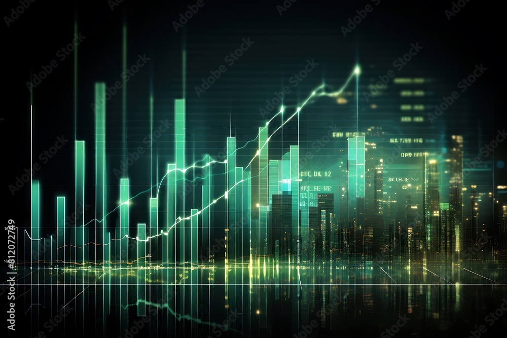 Finance and money technology graph backgrounds outdoors chart