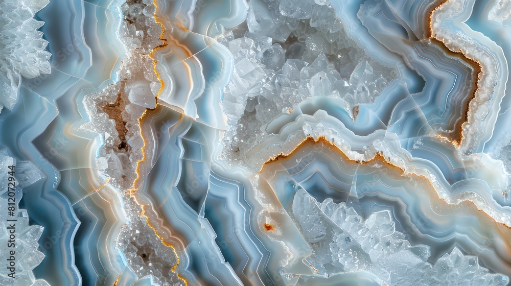 Subtle soft white and blue onyx gemstone texture Subtle soft white and blue onyx gemstone texture