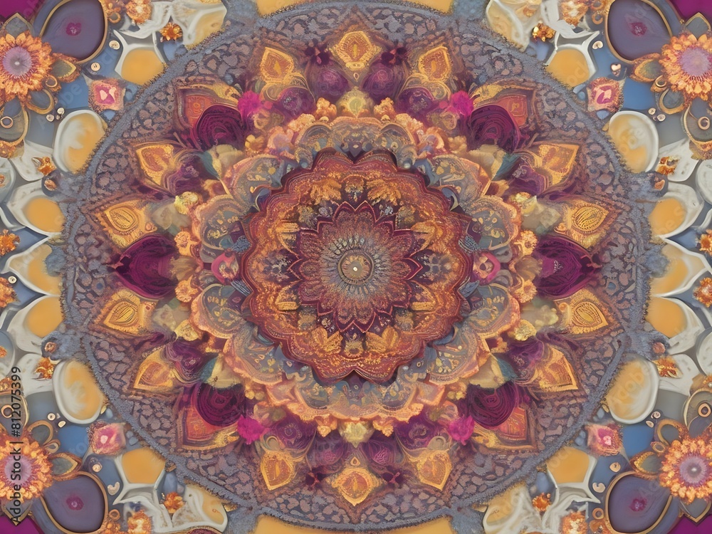 mandala art ornament, pattern, texture, abstract background