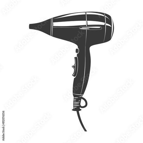 Silhouette hair dryer black color only