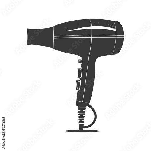 Silhouette hair dryer black color only