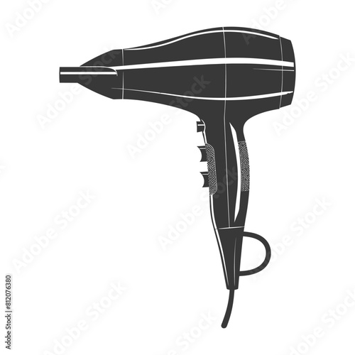 Silhouette hair dryer black color only