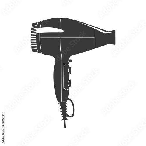 Silhouette hair dryer black color only