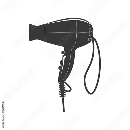 Silhouette hair dryer black color only