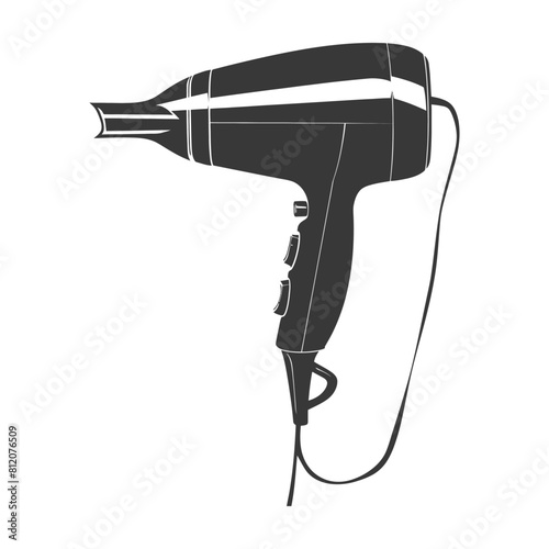 Silhouette hair dryer black color only