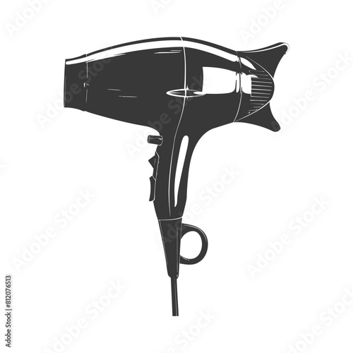 Silhouette hair dryer black color only