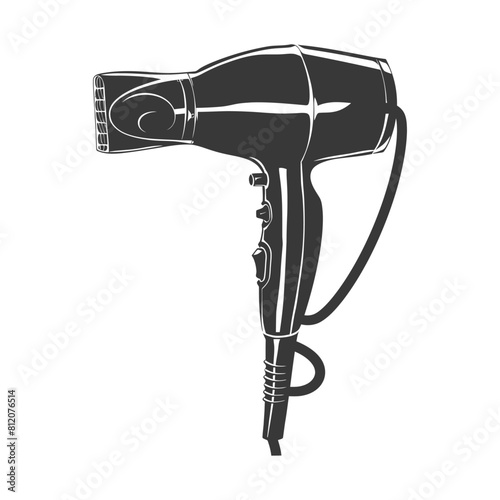 Silhouette hair dryer black color only